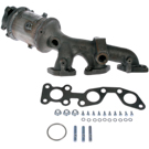 2003 Nissan Frontier Catalytic Converter w/ Exhaust Manifold 3