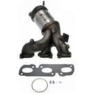 2007 Ford Fusion Catalytic Converter w/ Exhaust Manifold 3