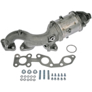 2004 Nissan Frontier Catalytic Converter w/ Exhaust Manifold 3