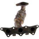 2012 Mitsubishi Eclipse Catalytic Converter w/ Exhaust Manifold 2