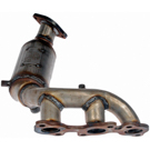 2007 Lexus RX400h Catalytic Converter w/ Exhaust Manifold 2