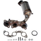 2007 Lexus RX400h Catalytic Converter w/ Exhaust Manifold 3