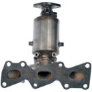 2012 Hyundai Veracruz Catalytic Converter w/ Exhaust Manifold 2