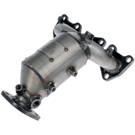 2007 Hyundai Santa Fe Catalytic Converter w/ Exhaust Manifold 1
