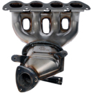 2012 Chevrolet Sonic Catalytic Converter w/ Exhaust Manifold 2