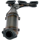2007 Mazda 6 Catalytic Converter w/ Exhaust Manifold 2