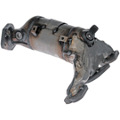 2007 Mazda 6 Catalytic Converter w/ Exhaust Manifold 1