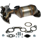 2003 Lexus ES300 Catalytic Converter w/ Exhaust Manifold 3