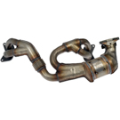 2017 Subaru Outback Catalytic Converter w/ Exhaust Manifold 2