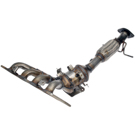 2007 Mazda 3 Catalytic Converter w/ Exhaust Manifold 1
