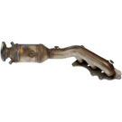 2012 Toyota 4Runner Catalytic Converter w/ Exhaust Manifold 4