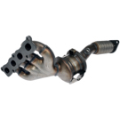 2012 Ford Fiesta Catalytic Converter w/ Exhaust Manifold 1