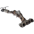2012 Mazda 5 Catalytic Converter w/ Exhaust Manifold 2