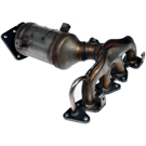 2014 Chevrolet Spark Catalytic Converter w/ Exhaust Manifold 1