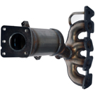 2014 Chevrolet Spark Catalytic Converter w/ Exhaust Manifold 2