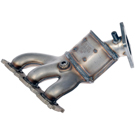 2012 Volvo S80 Catalytic Converter w/ Exhaust Manifold 3