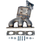 2012 Volvo S80 Catalytic Converter w/ Exhaust Manifold 4