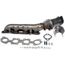 2012 Hyundai Equus Catalytic Converter w/ Exhaust Manifold 4