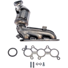 2011 Toyota RAV4 Catalytic Converter w/ Exhaust Manifold 3