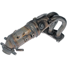 2010 Scion tC Catalytic Converter w/ Exhaust Manifold 1