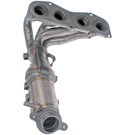 2010 Scion tC Catalytic Converter w/ Exhaust Manifold 2