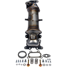 2007 Honda Civic Catalytic Converter w/ Exhaust Manifold 3
