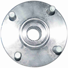 2000 Toyota Corolla Wheel Hub 3