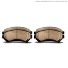 2013 Audi A6 Quattro Brake Pad Set 1