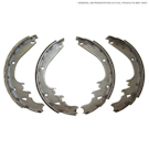 1986 Nissan Stanza Brake Shoe Set 1