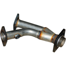 2008 Toyota Sienna Exhaust Pipe 1