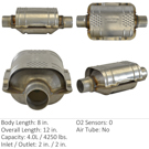 Eastern Catalytic 830107 Catalytic Converter CARB Approved 1