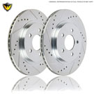 2015 Mitsubishi Lancer Brake Rotor Set 2