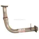 1998 Acura CL Exhaust Pipe 1
