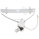 2004 Acura RSX Window Regulator with Motor 2