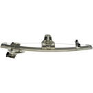 2012 Gmc Sierra 1500 Window Regulator Only 3