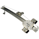 2012 Gmc Sierra 1500 Window Regulator Only 4