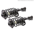 BuyAutoParts 75-897432C Shock and Strut Set 1