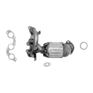 2004 Lexus ES330 Catalytic Converter w/ Exhaust Manifold 4