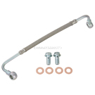 2003 Gmc Sierra 3500 Turbocharger Oil Feed Line 1