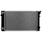1992 Chevrolet Cavalier Radiator 1
