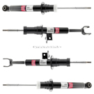 2013 Bmw 528 Shock and Strut Set 1