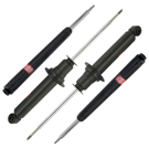 1989 Bmw 735 Shock and Strut Set 1
