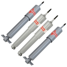 BuyAutoParts  Chevrolet Corvette Shock and Strut Set 77-62100AX