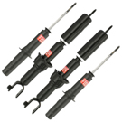 BuyAutoParts 2000 Honda Civic Shock and Strut Set 77-62550AQ