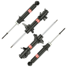 1994 Infiniti G20 Shock and Strut Set 1