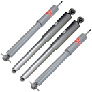 BuyAutoParts  Jeep GrandCherokee Shock and Strut Set 77-62681AX