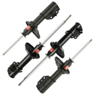 1996 Mazda Protege Shock and Strut Set 1