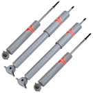 BuyAutoParts Mercedes Benz 300SDL Shock and Strut Set 77-62790AX