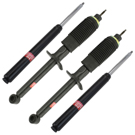 BuyAutoParts  Nissan 280ZX Shock and Strut Set 77-62848AQ