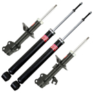 2012 Nissan Versa Shock and Strut Set 1